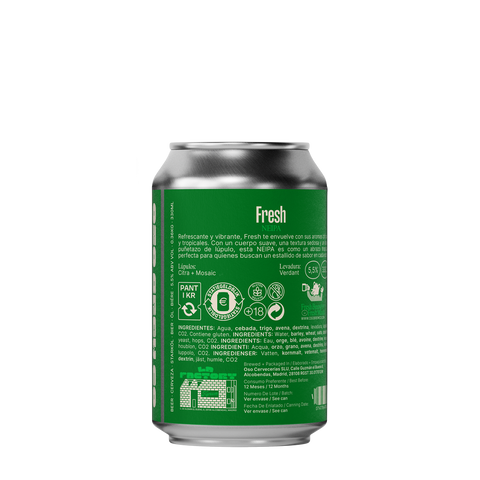 Fresh 33cl + Packs