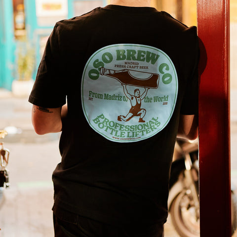 Camiseta Bottle Lifters Negro