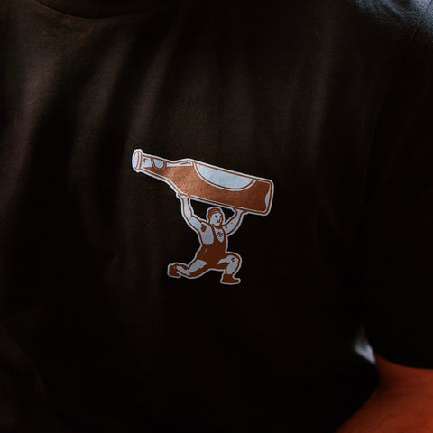 Camiseta Bottle Lifters Negro
