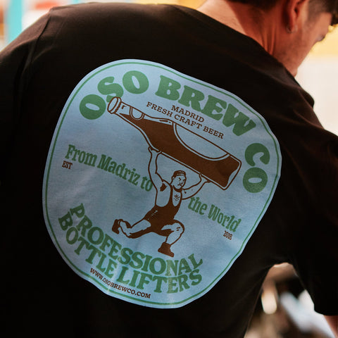 Camiseta Bottle Lifters Negro